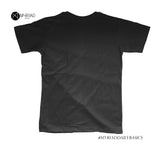 Round Neck T-Shirt - Less is More (Black)