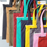 16x14 Quality Woven Fabric Tote Bags with zipper