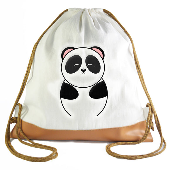 Panda Graphic Drawstring bag