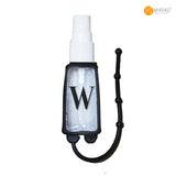 Initial Spray Bottle with Silicone Holder