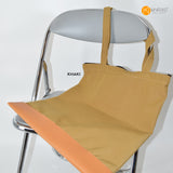 Minimalist Tote bags with leather base