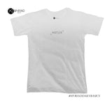 Round Neck T-Shirt - Hustler (White)
