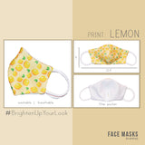 Adult Face Mask - Lemon